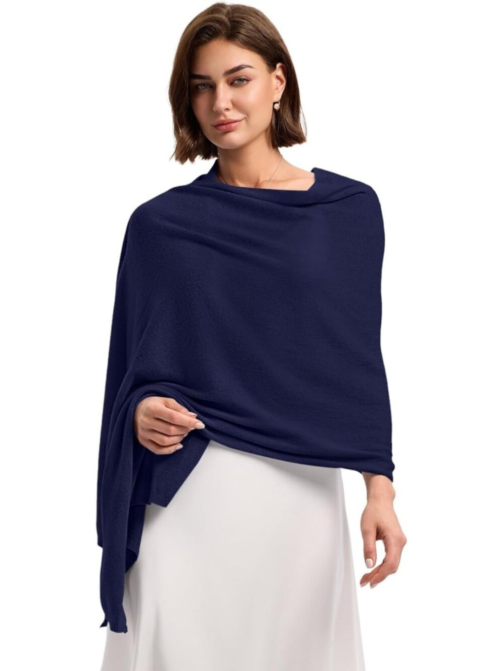 Elegant Wool Blend Pashmina Wrap for Women | Dressy Shawl Wraps for Fall 2026